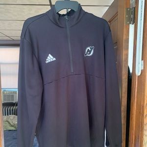 New Jersey Devils Adidas Sports Crewneck Sweater